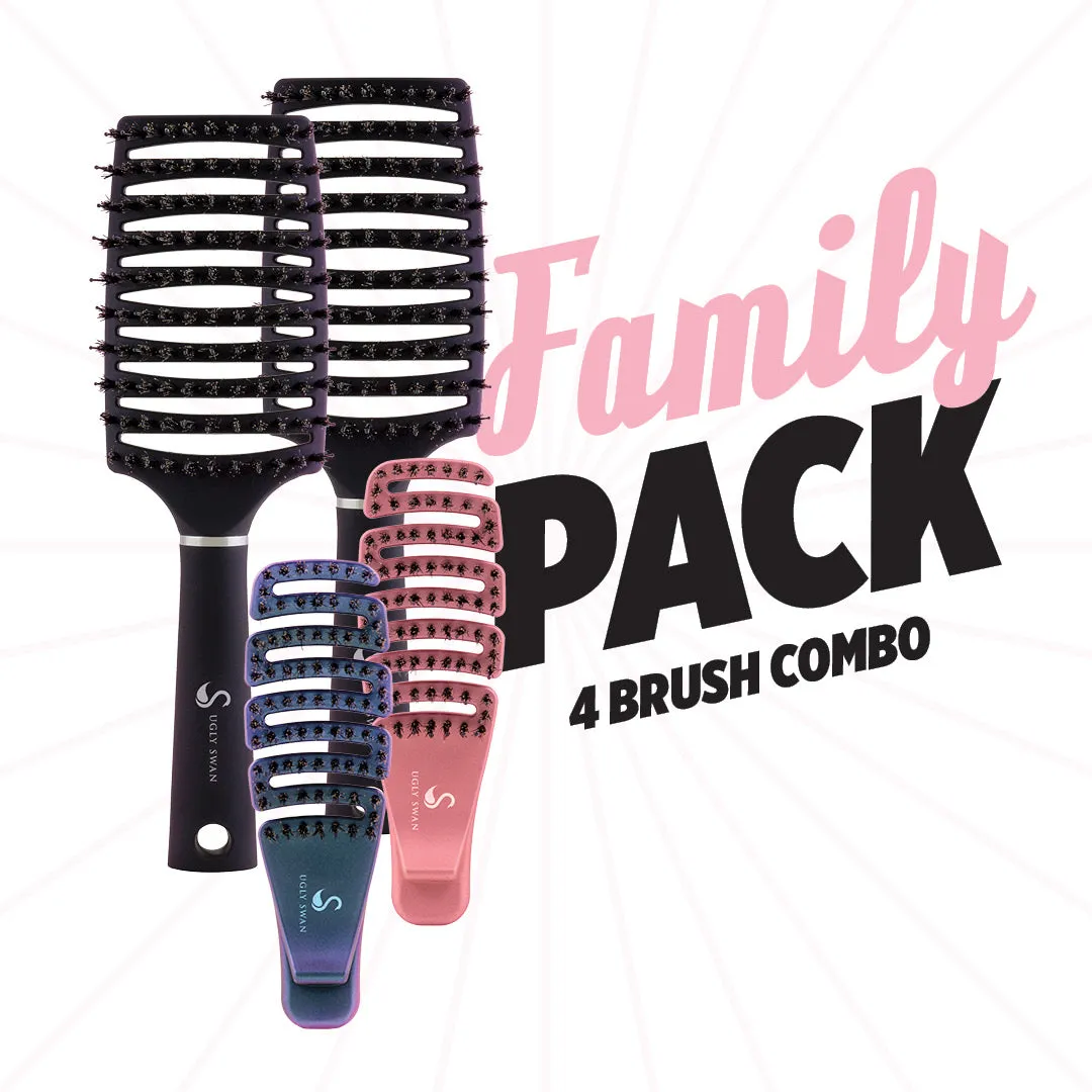 Scream-Free® Family Hair Brush Pack