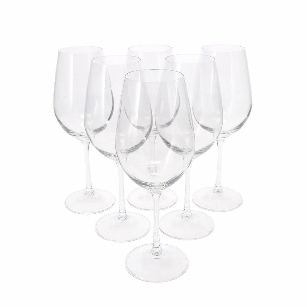 Set of 6 Dartington Red Wine Glasses