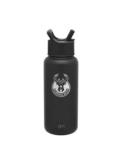 Simple Modern 32oz Summit Milwaukee Bucks Water Bottle