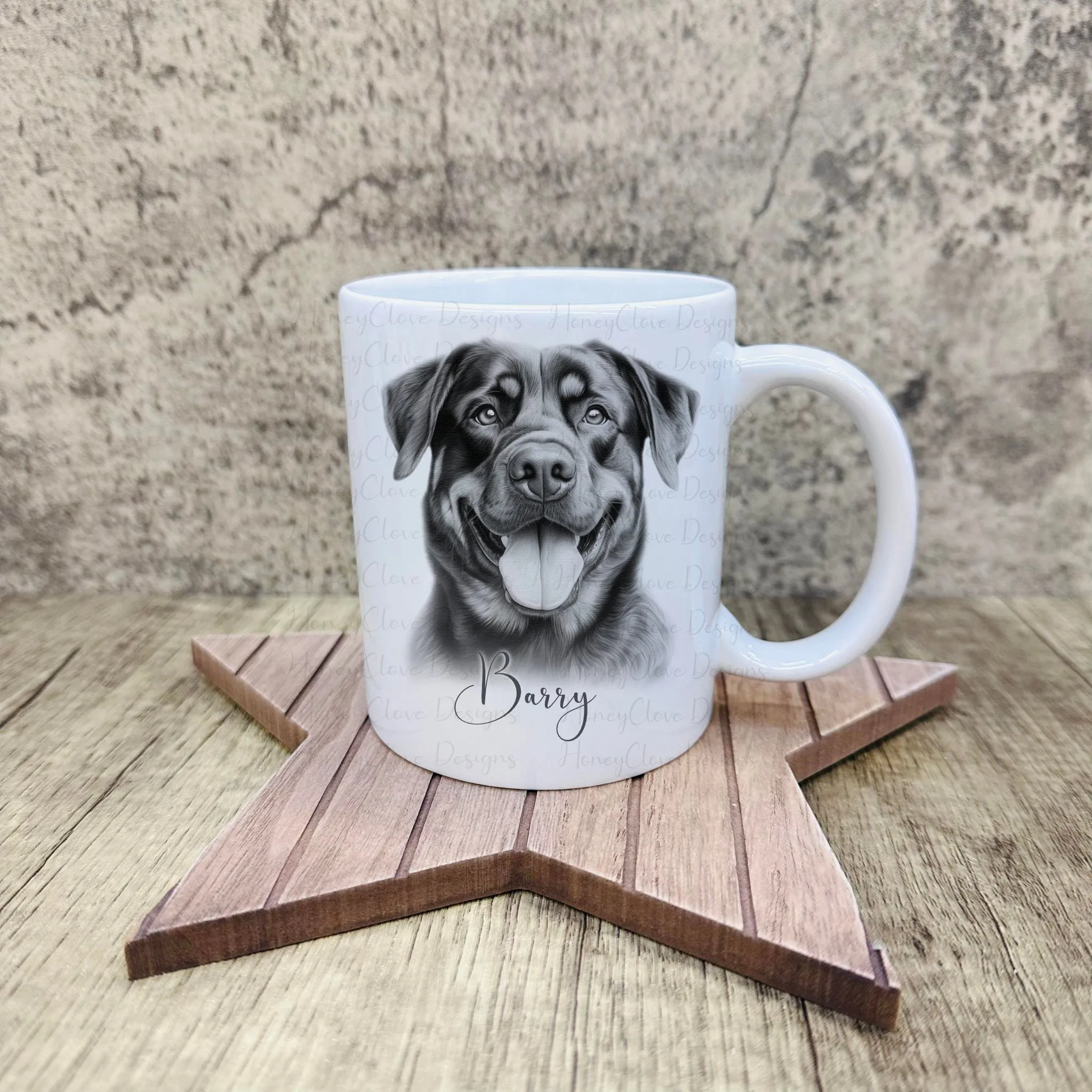 Sketch Design - Rottweiller Mug