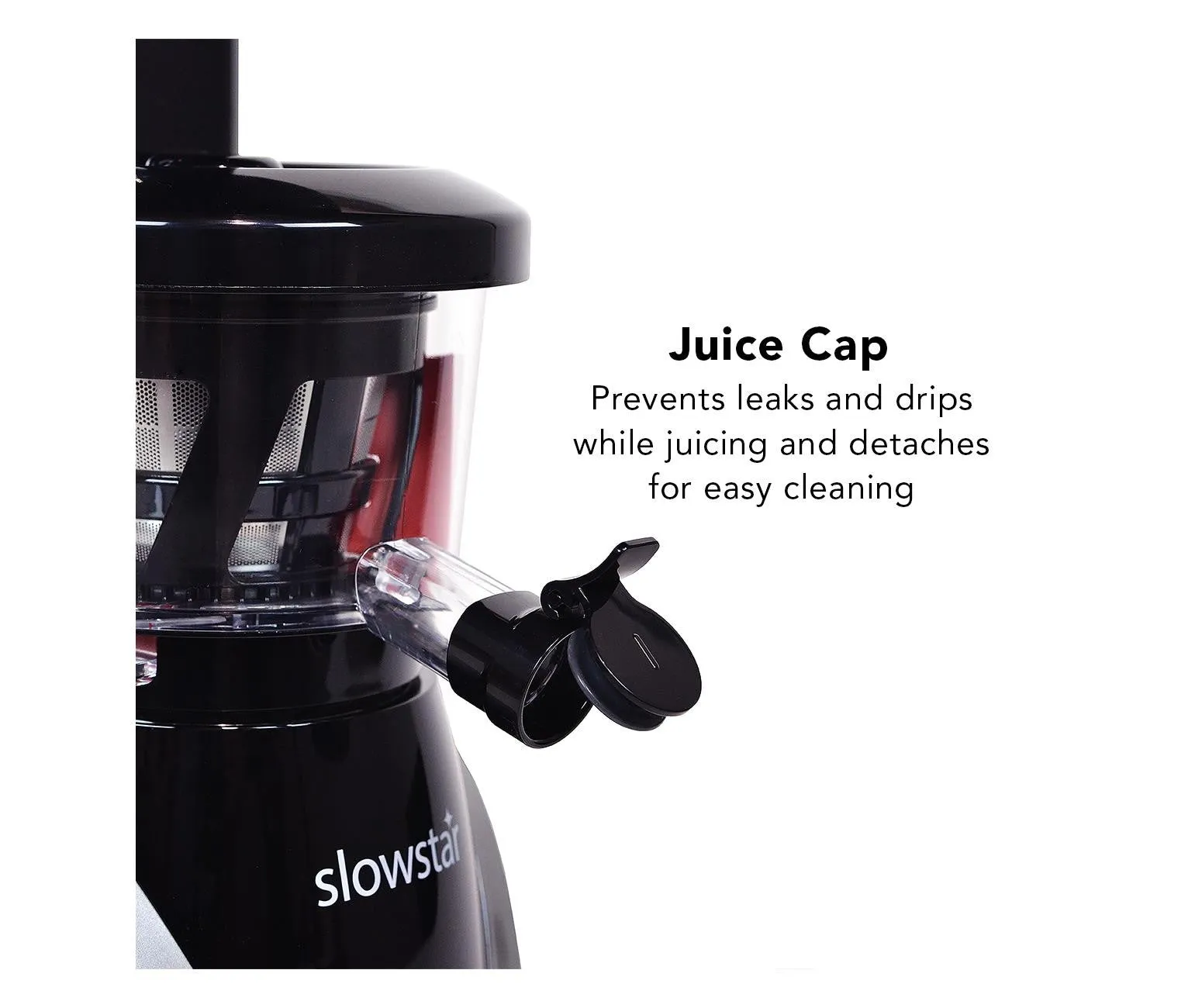 Slowstar® Vertical Slow Juicer & Mincer