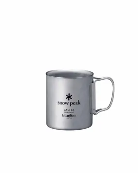 Snow Peak Titanium Double Wall 220 Mug