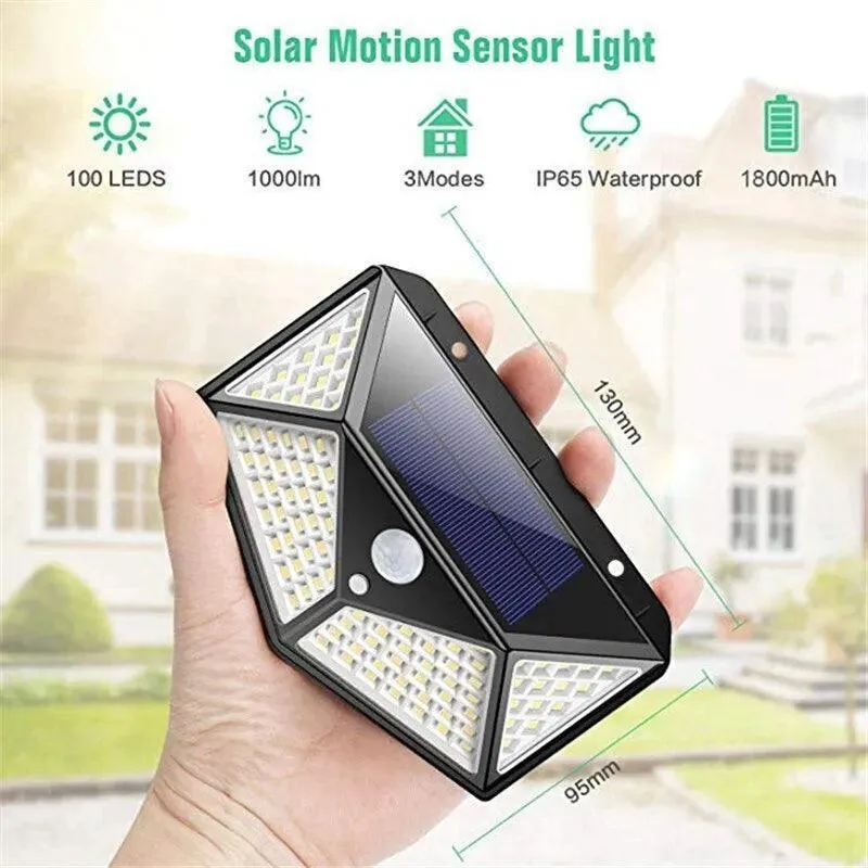 Solar Garden Motion Sensor Light: Eco-Friendly Outdoor Spotlight