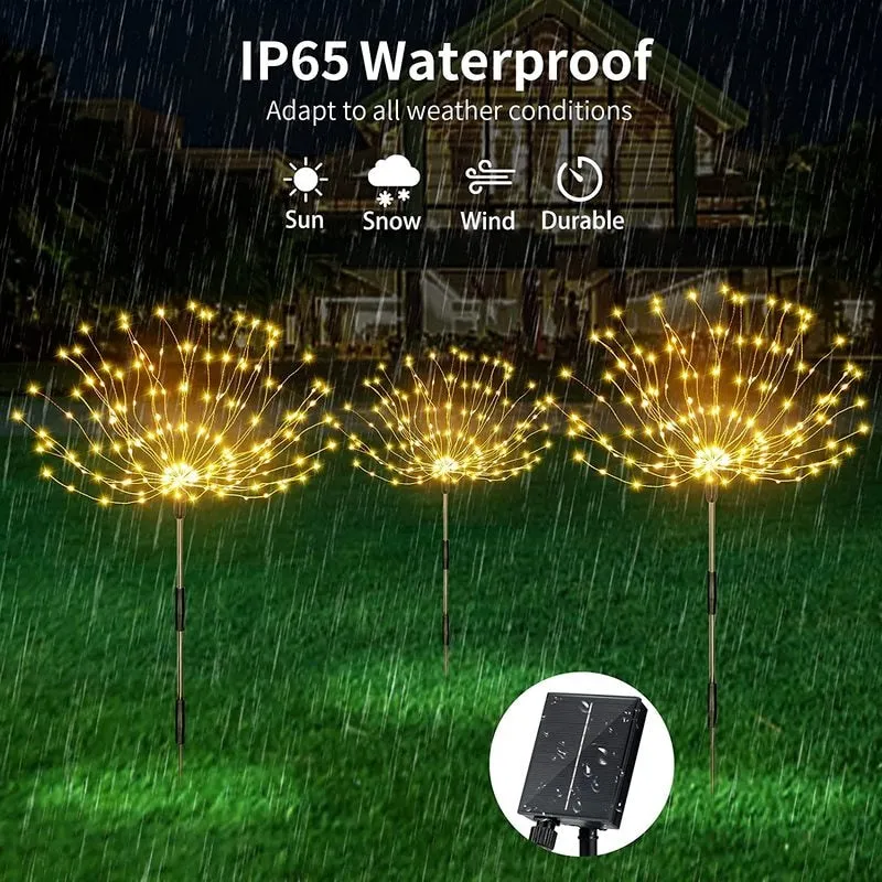 Solar Powered Garden LED Lights