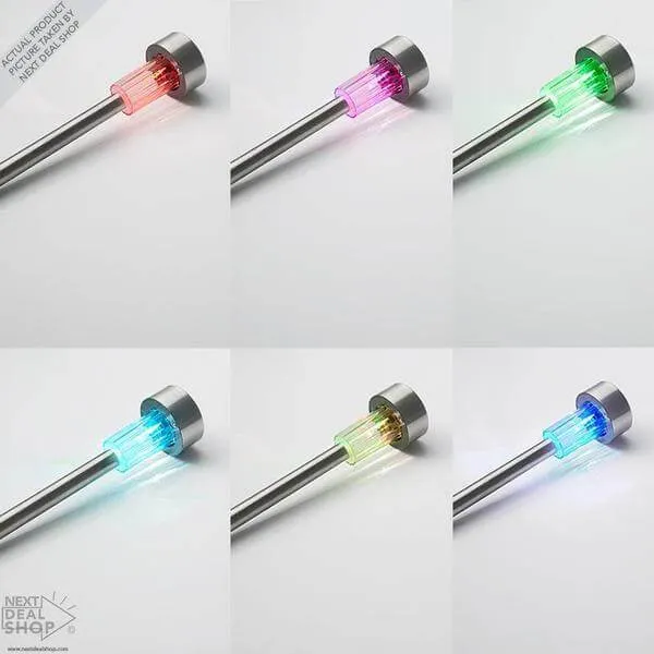 Solar-Powered Multi-Color LED Garden Lights