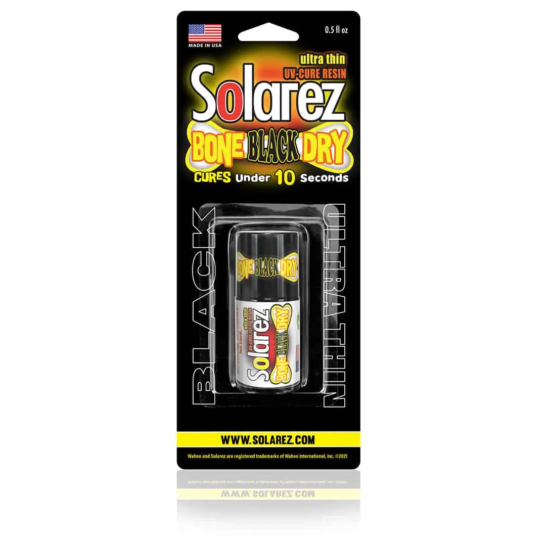 Solarez Bone Dry Black UV Cure Resin