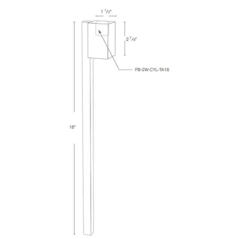 SPJ Lighting SPJ-CCPL-3-3W LED Pathway Light 12V