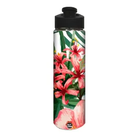 Stainless Steel Drink Bottles for Kids - Hibiscus