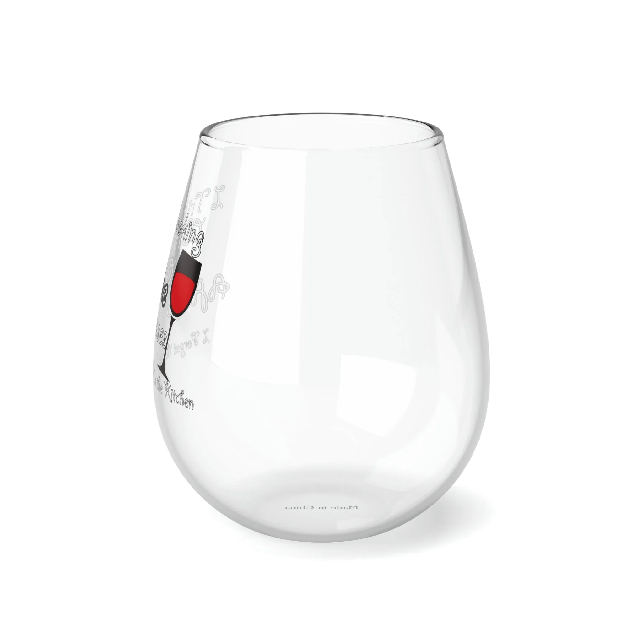 Stemless Wine Glass. Cute Glass For Wine. Gift for Wine Drinkers. Gift For Her. Gift For Mom. Wine Lover. Wine Glass