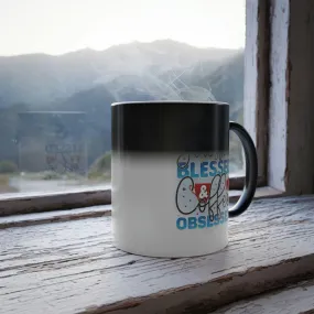 Stressed, blessed & coffee obsessed 11oz Color Morphing Mug