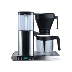 Swan Drip and Cold Brew Coffee Maker with 4 Double wall Cappuccino Glasses