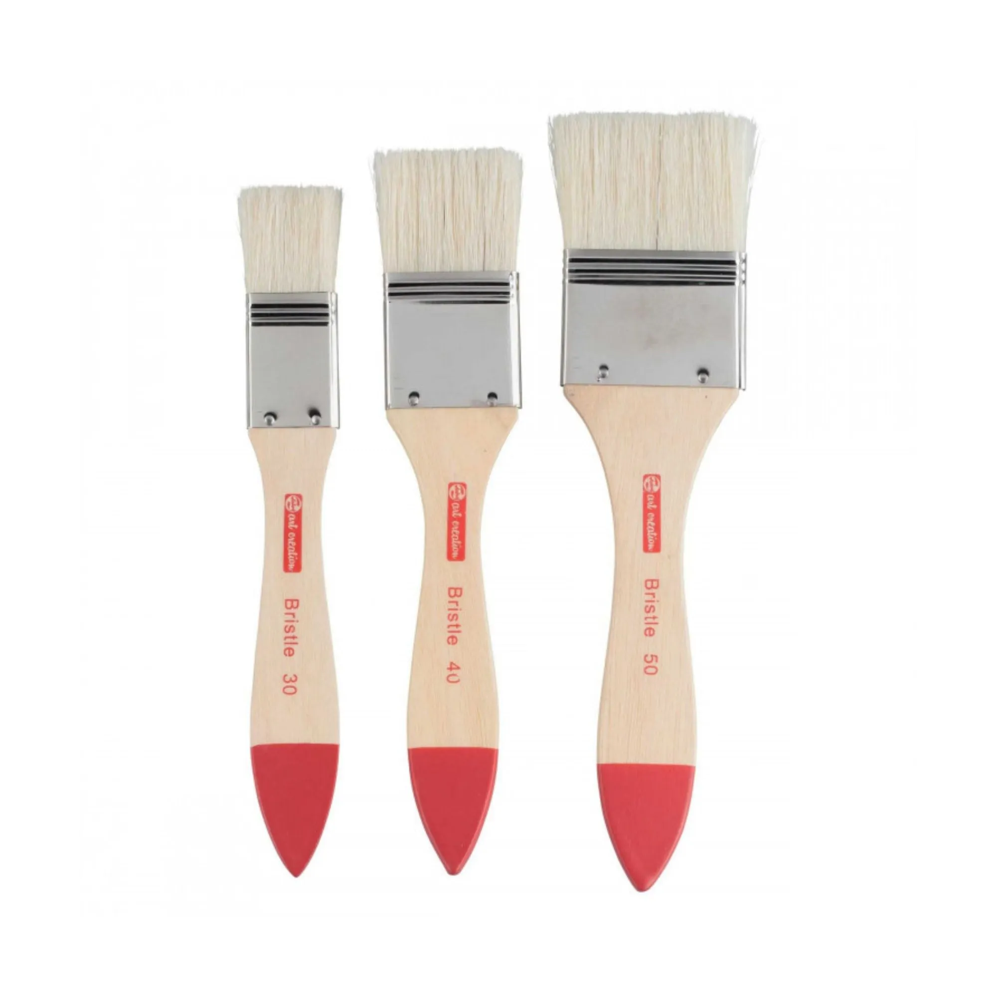 Talens Art Creations Brush Set of 3 Spalter Brushes - Hog Bristle