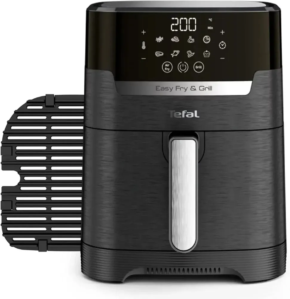 Tefal EY505827 EasyFry Precision 2 in1 Digital Air Fryer & Grill 4.2L - Black