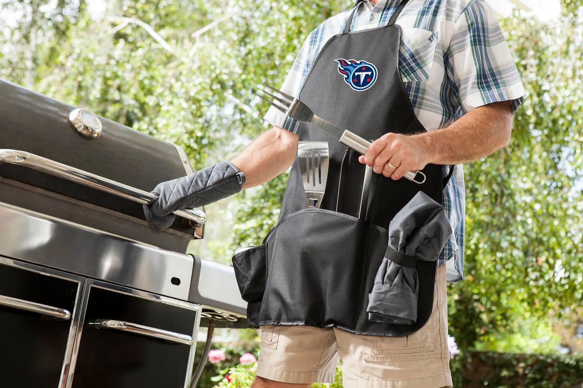 Tennessee Titans - BBQ Apron Tote Pro Grill Set