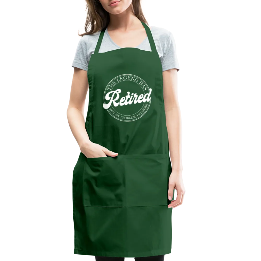 The Legend Has Retired Adjustable Apron