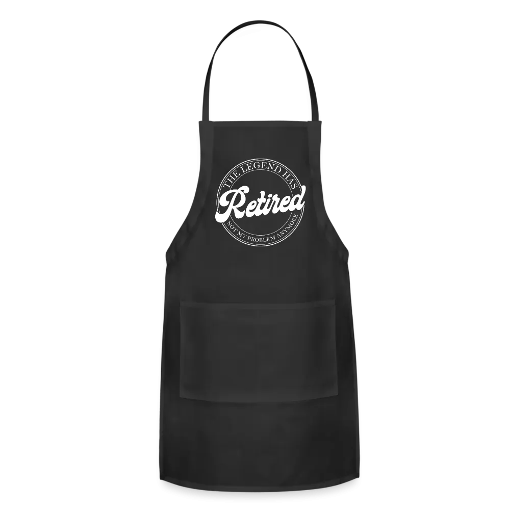 The Legend Has Retired Adjustable Apron