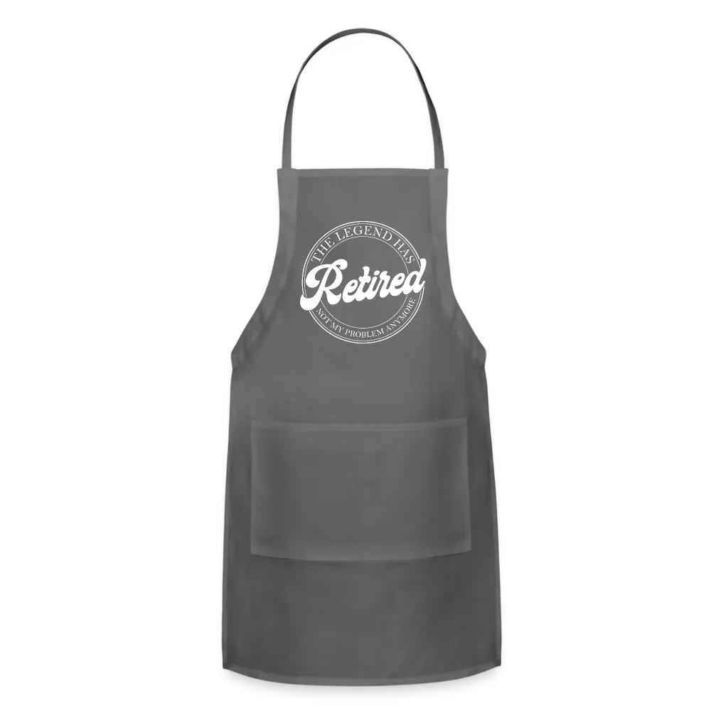 The Legend Has Retired Adjustable Apron