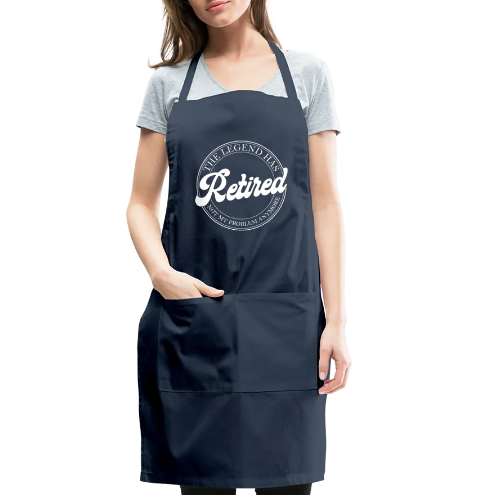 The Legend Has Retired Adjustable Apron