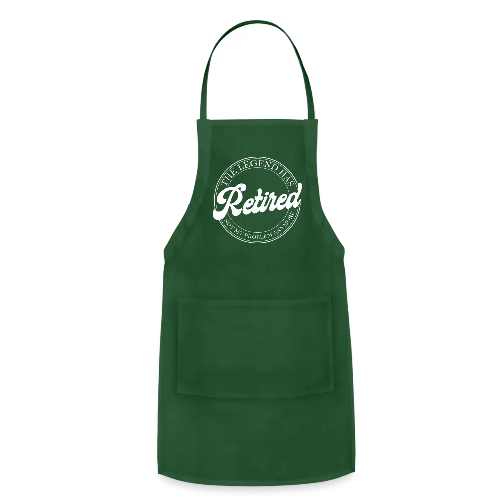 The Legend Has Retired Adjustable Apron