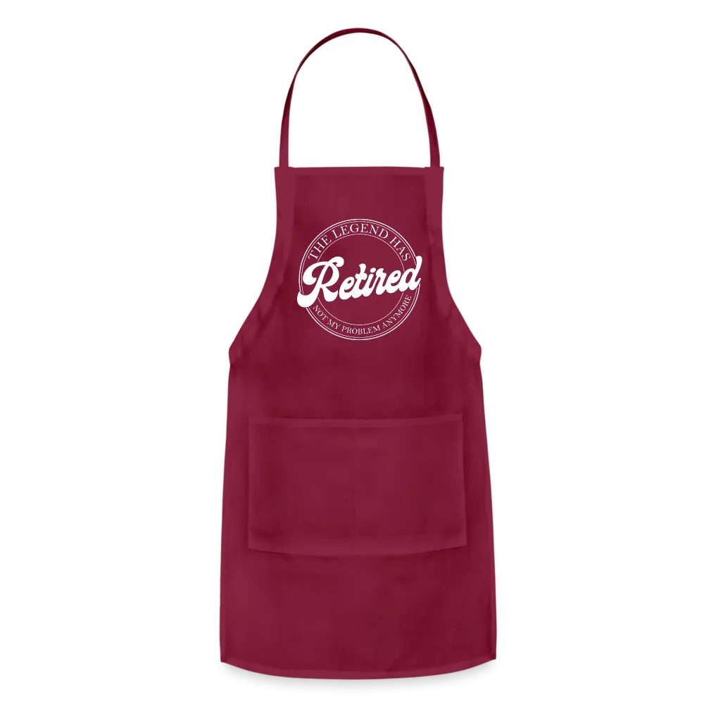 The Legend Has Retired Adjustable Apron