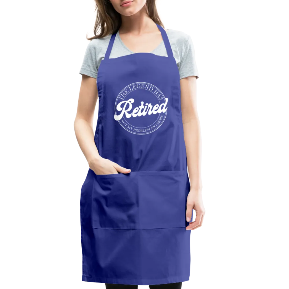 The Legend Has Retired Adjustable Apron