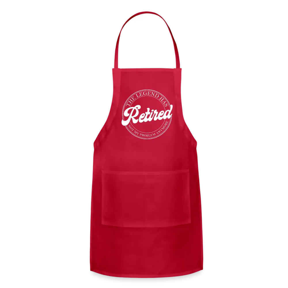 The Legend Has Retired Adjustable Apron