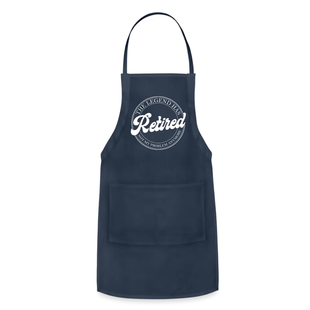 The Legend Has Retired Adjustable Apron