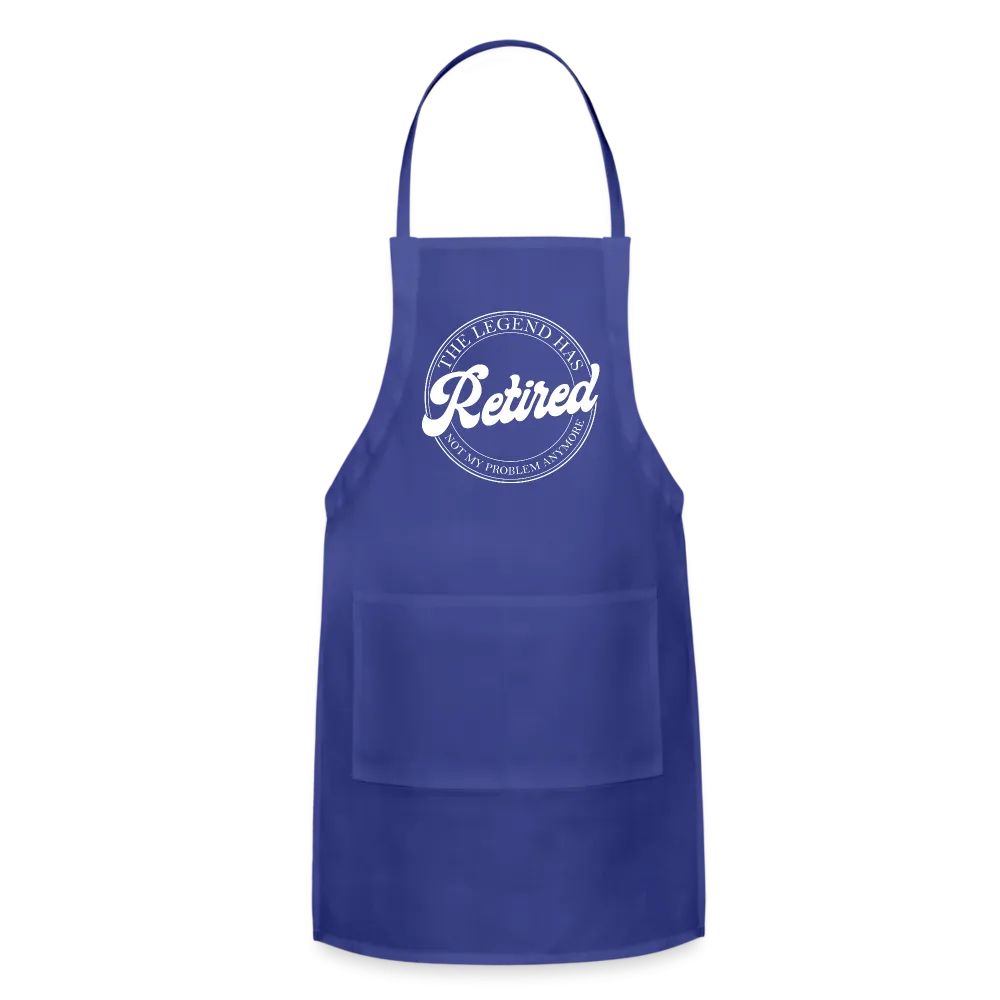 The Legend Has Retired Adjustable Apron