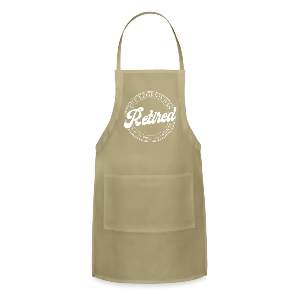 The Legend Has Retired Adjustable Apron