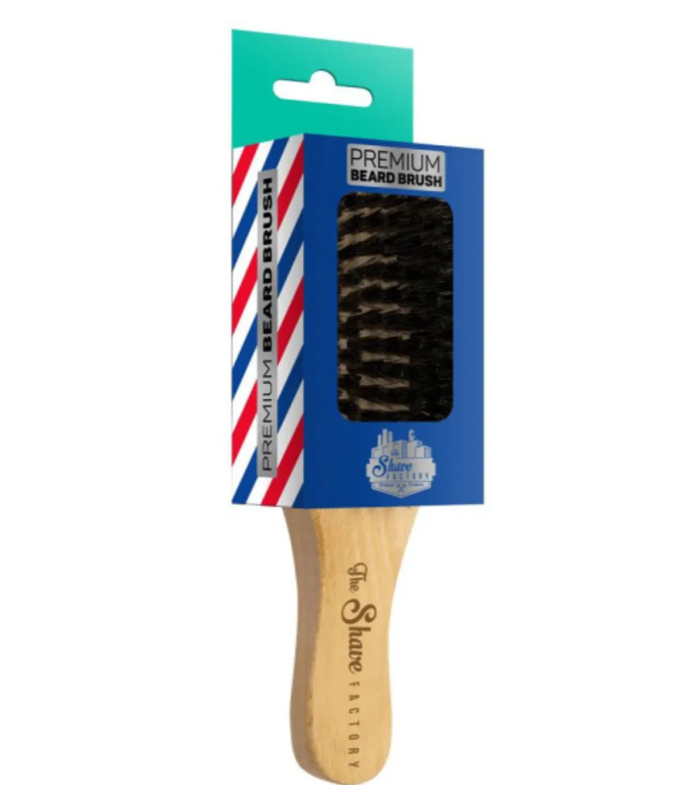 THE SHAVE FACTORY PREMIUM BEARD Brush