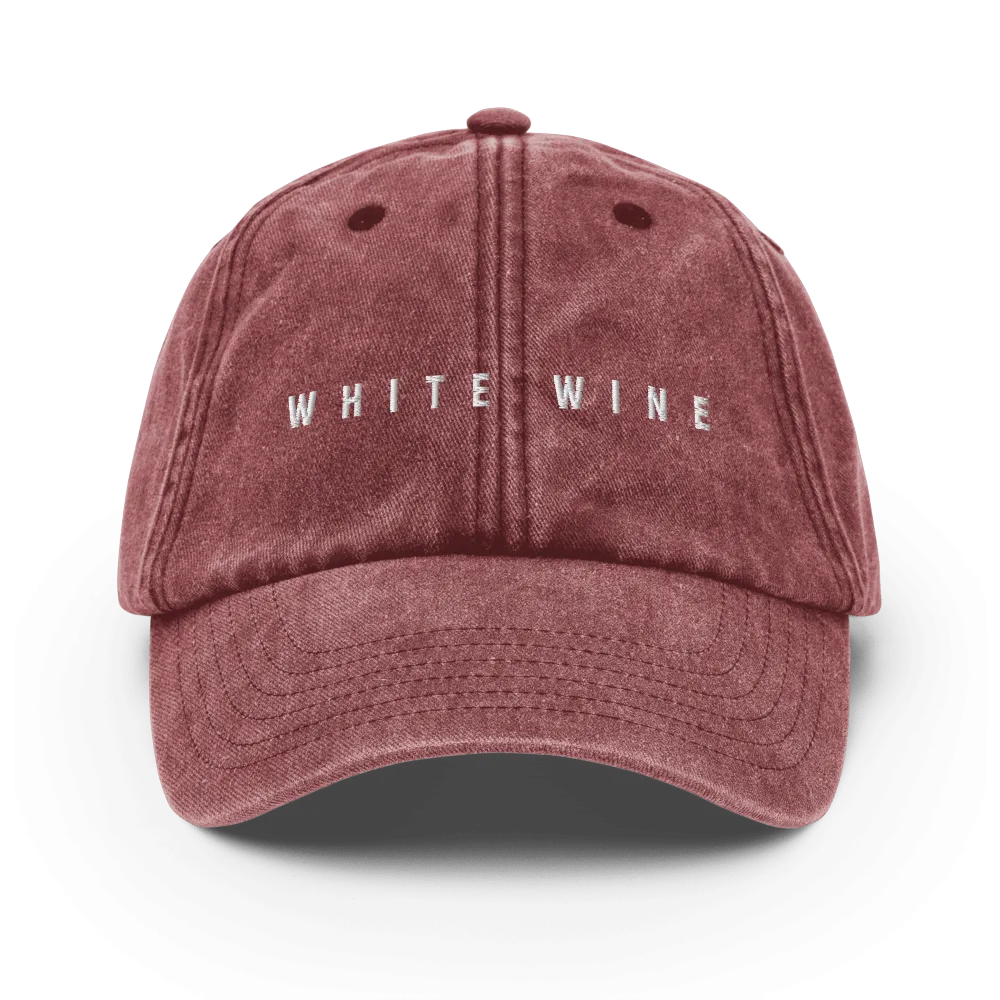 The White Wine Vintage Hat