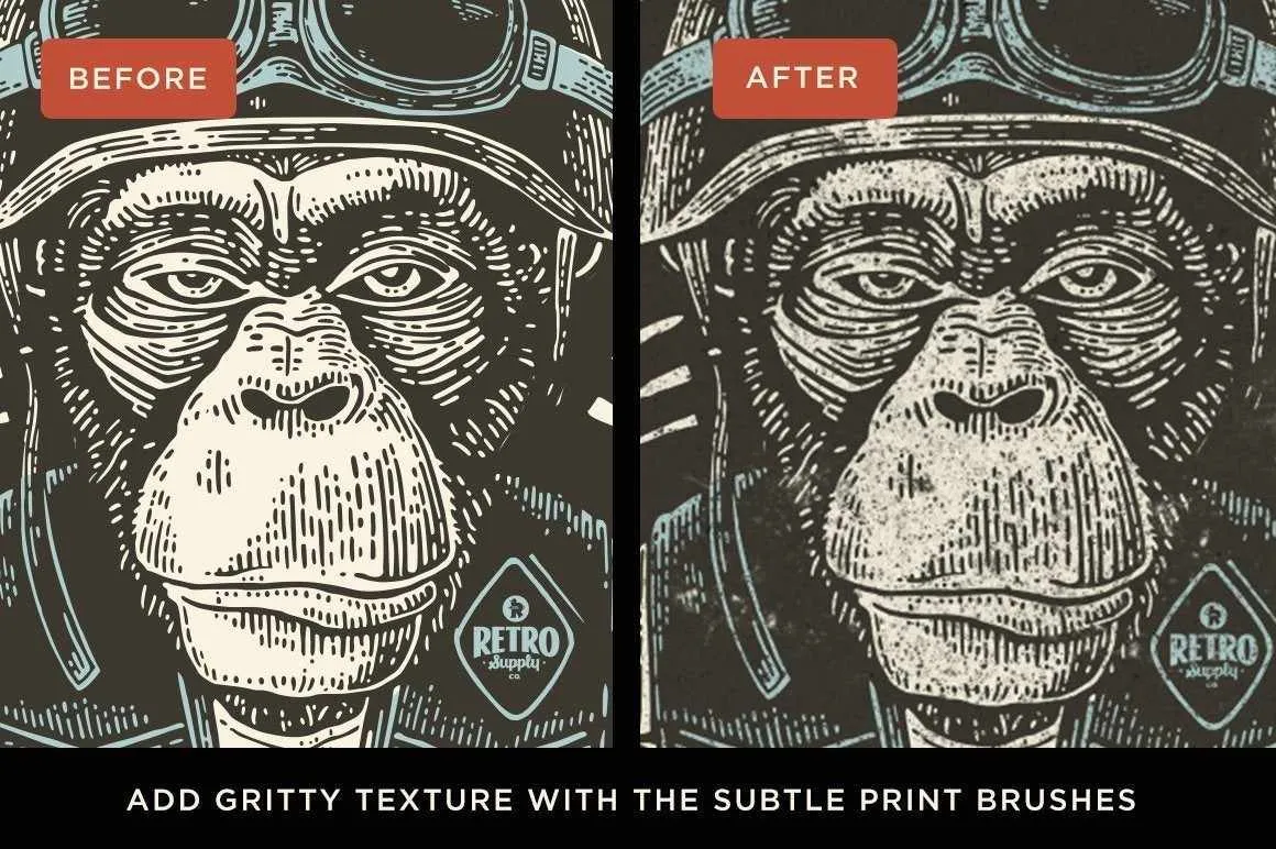 The Woodcut Brush Kit for Affinity Designer