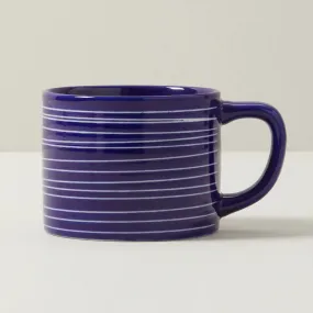 Thin Stripes Mug - Blue