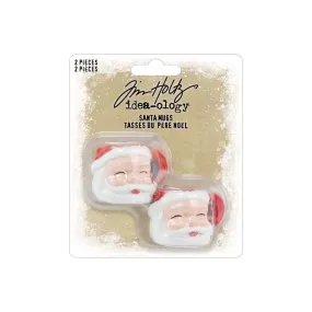 Tim Holtz Idea-ology Santa Mug