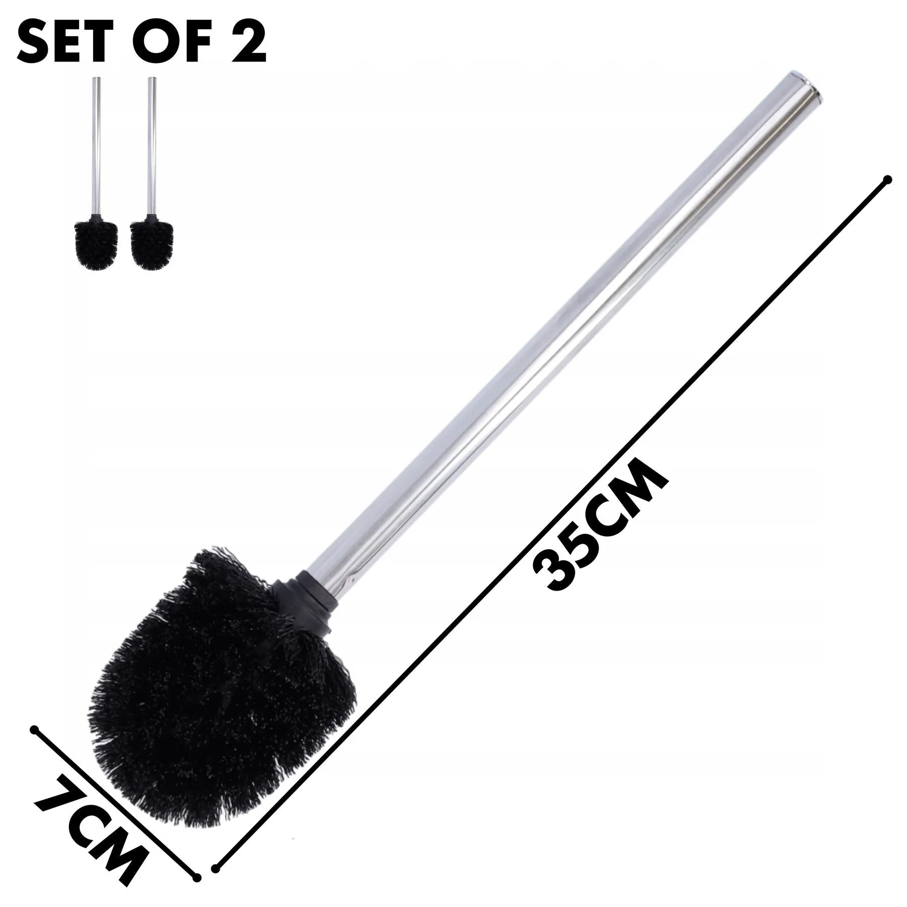 Toilet Brush Set of 2