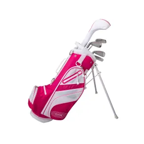 Tour X Size 1 Pink 5pc Jr Golf Set w/Stand Bag