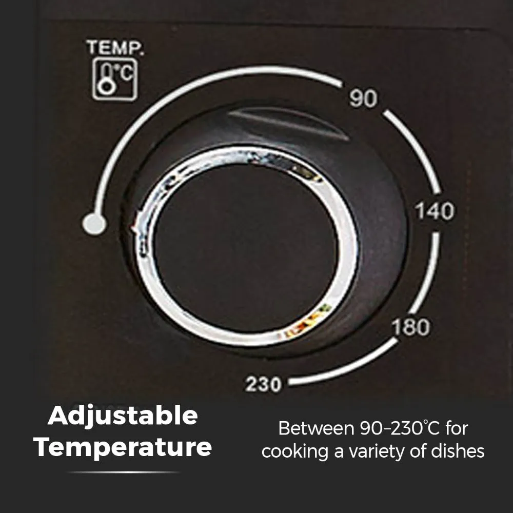 Tower Mini Oven with Hot Plates 42L  - Black