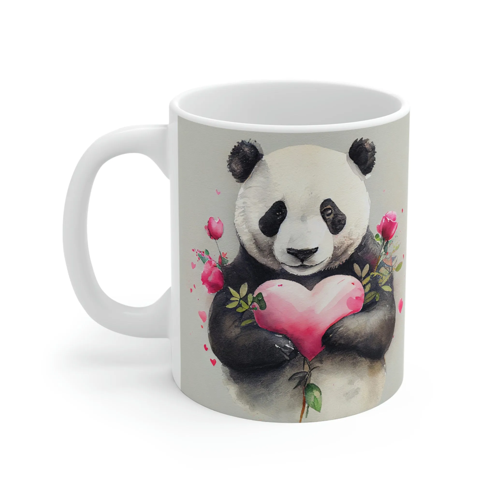 Valentines Panda 01 - Ceramic Mug (11oz\15oz\20oz)