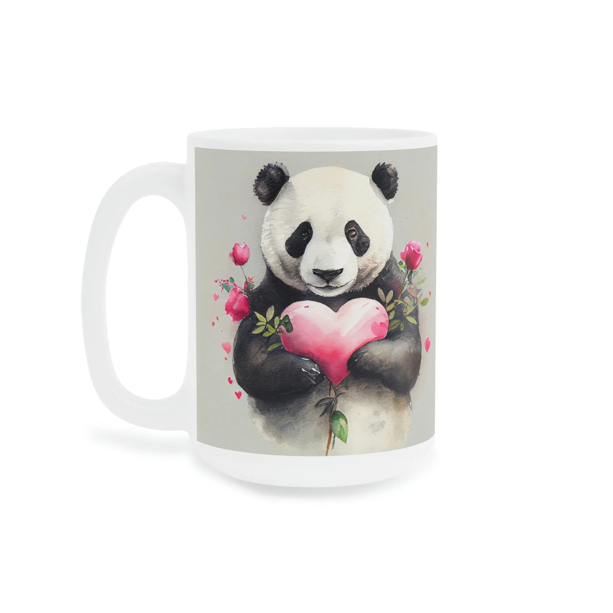 Valentines Panda 01 - Ceramic Mug (11oz\15oz\20oz)