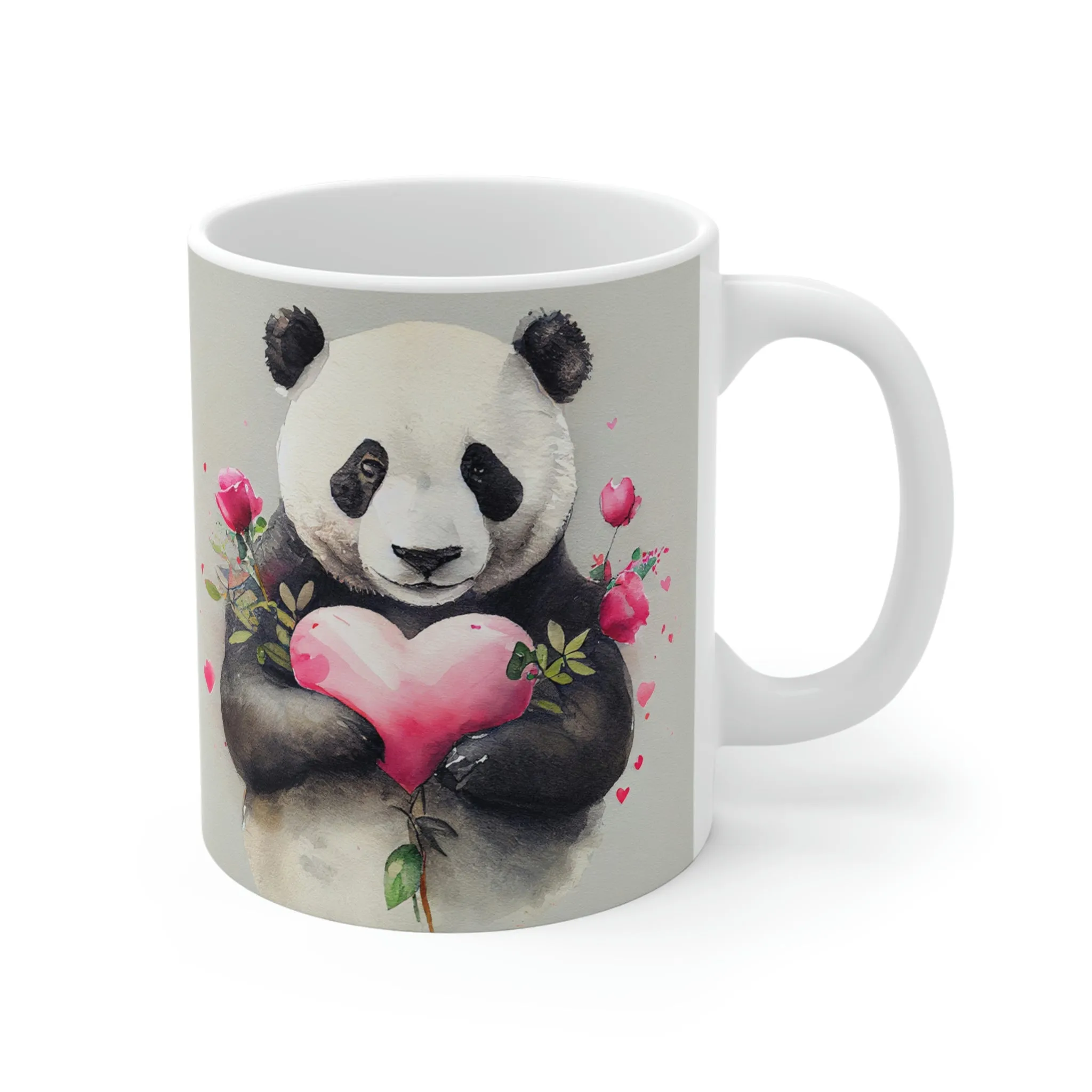 Valentines Panda 01 - Ceramic Mug (11oz\15oz\20oz)