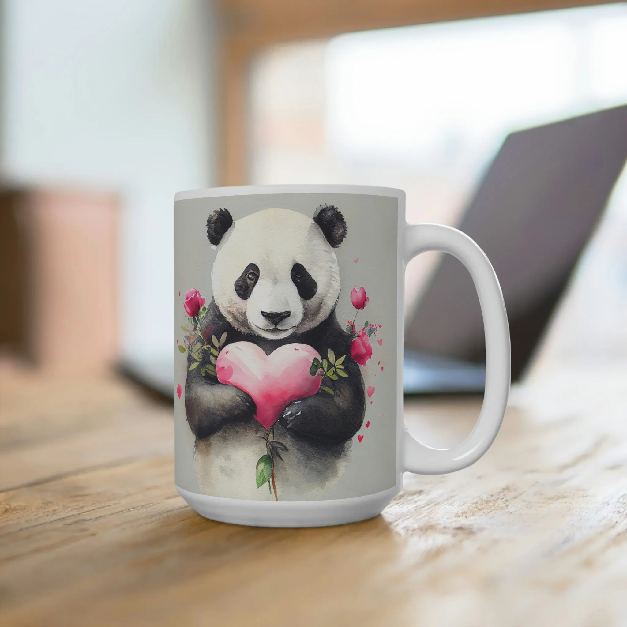 Valentines Panda 01 - Ceramic Mug (11oz\15oz\20oz)