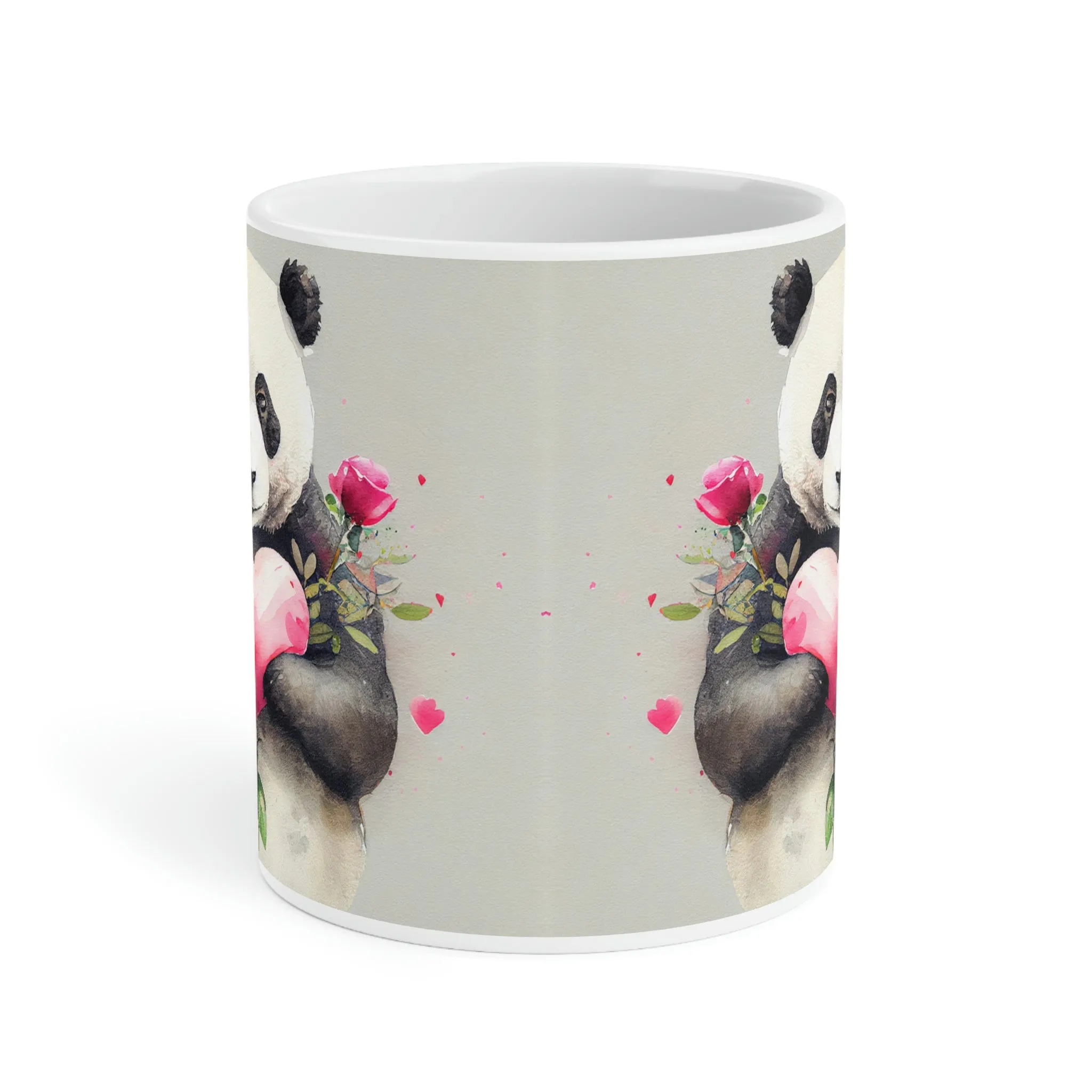 Valentines Panda 01 - Ceramic Mug (11oz\15oz\20oz)