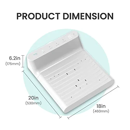 VOVO STYLEMENT BD-7700W Body & Foot Dryer, Made in Korea, Temperature & Wind Volume Controlled Dryer with Intuitive Display, Waterproof hygienic Scaffolding (New)