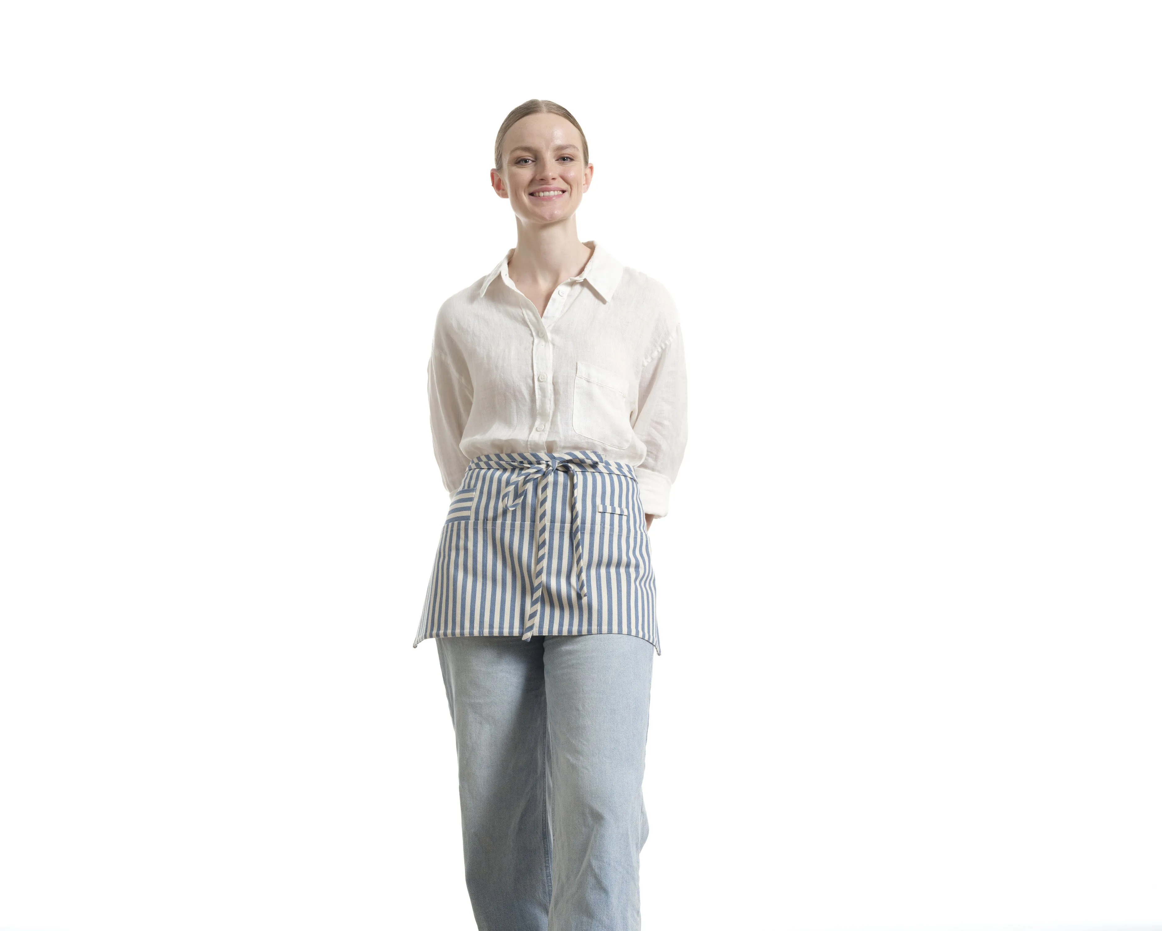 Waist Apron for Women and Men - Short Apron With 3 Pockets | Eco-Friendly