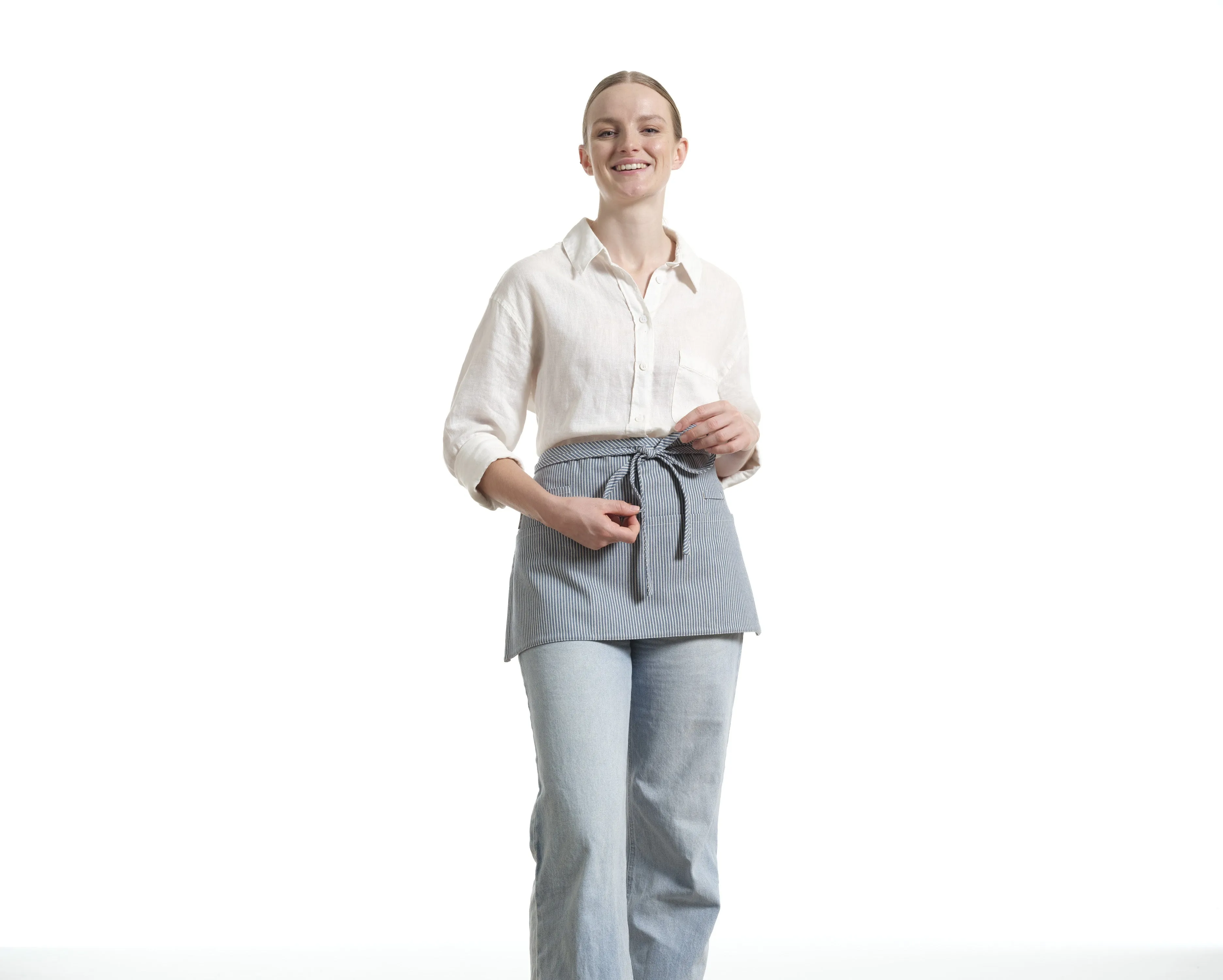 Waist Apron for Women and Men - Short Apron With 3 Pockets | Eco-Friendly