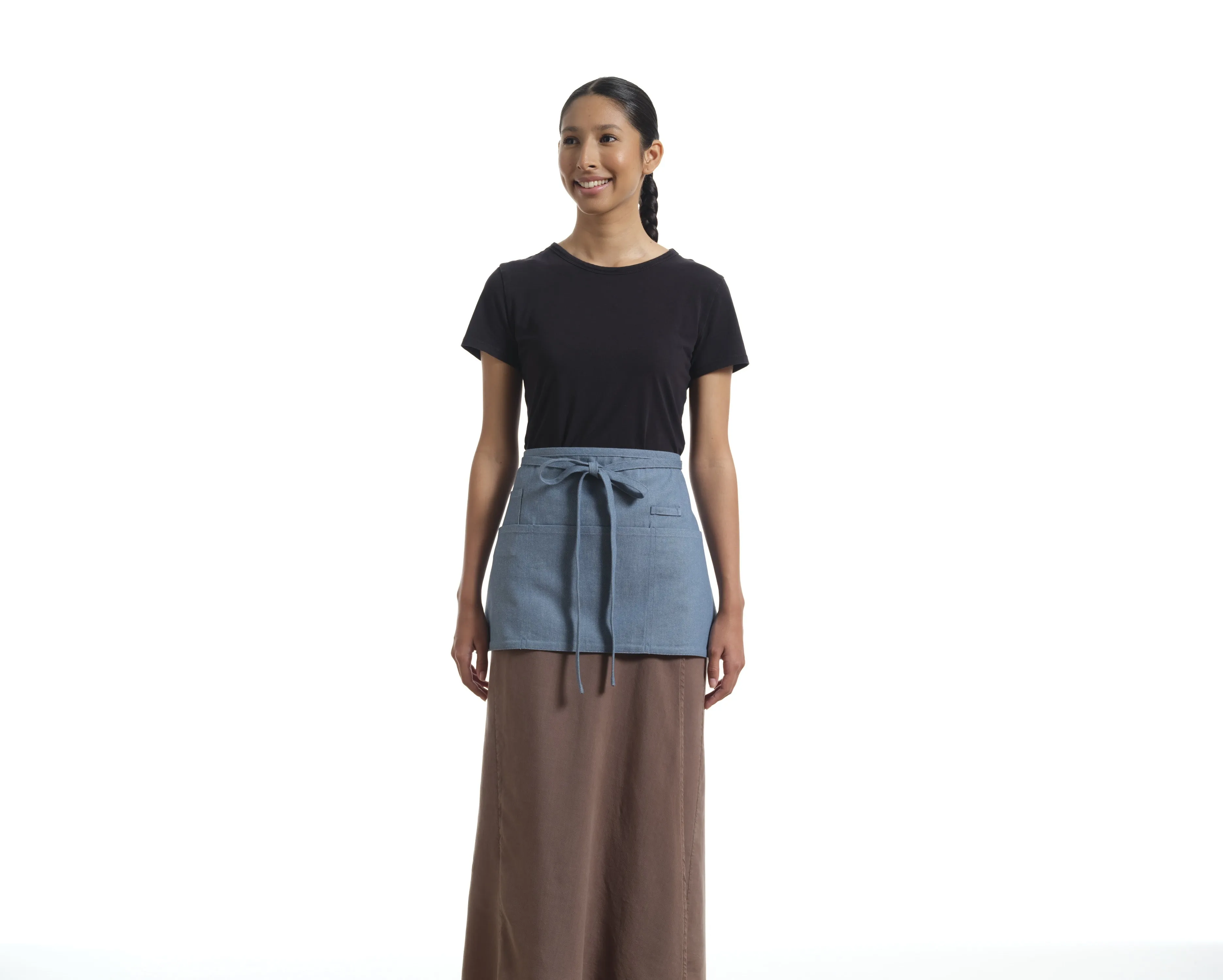 Waist Apron for Women and Men - Short Apron With 3 Pockets | Eco-Friendly