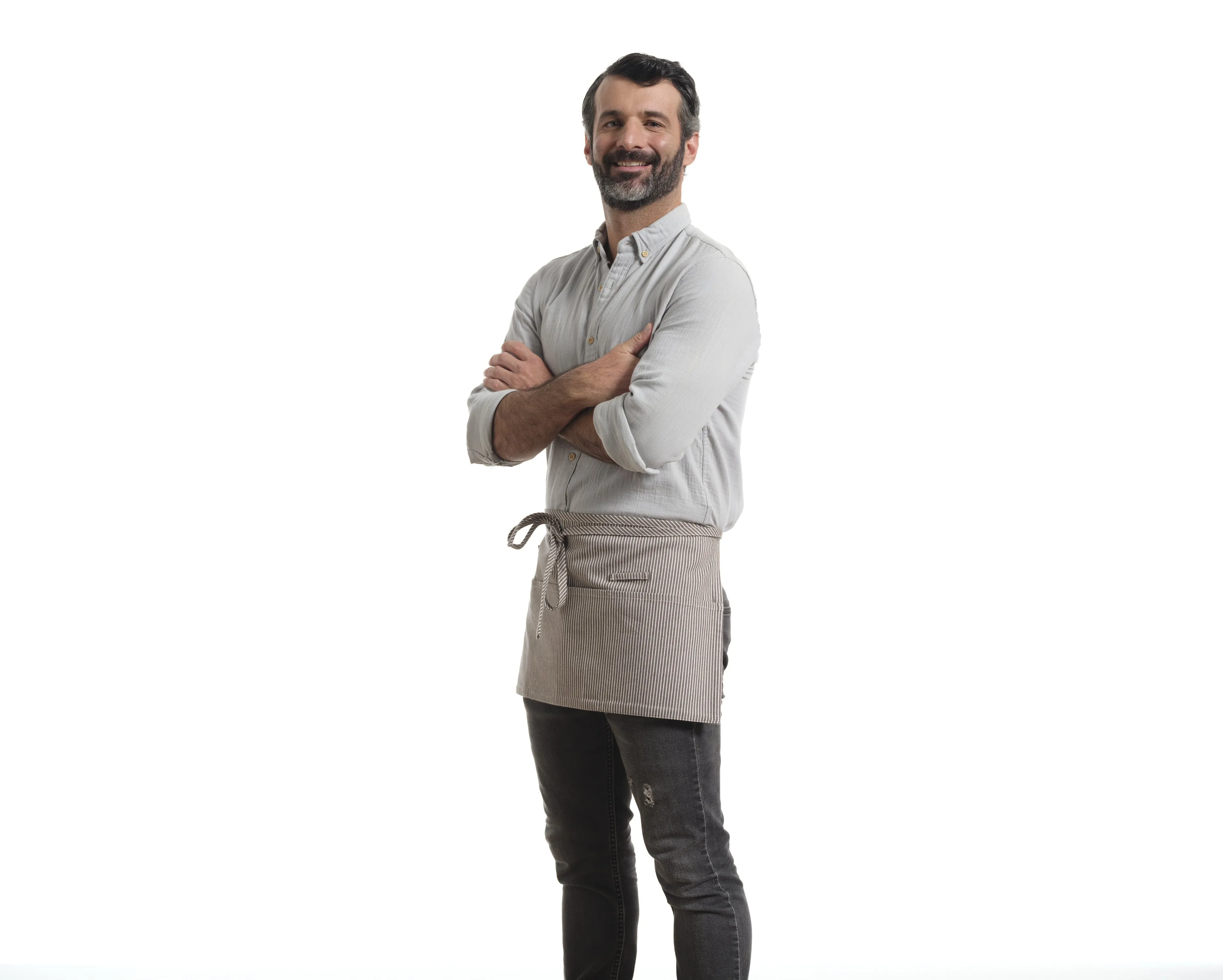 Waist Apron for Women and Men - Short Apron With 3 Pockets | Eco-Friendly