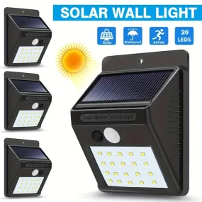 Wireless Solar Security Lights for Garden Patio Garage