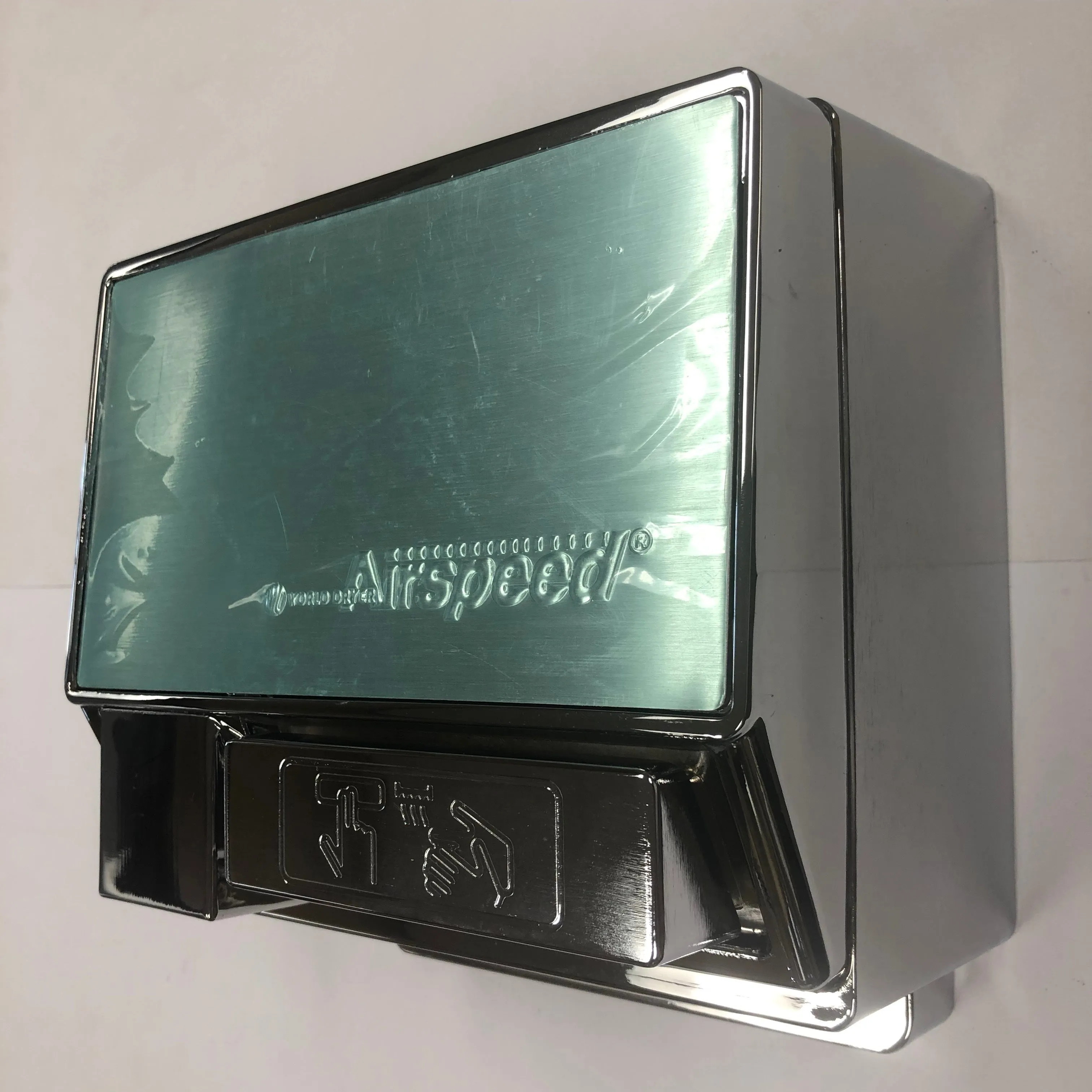 WORLD DRYER® WA246-001 (208V-240V) AirSpeed™ Hand Dryer **DISCONTINUED** No Longer Available - Please see AD90-SS as Replacement