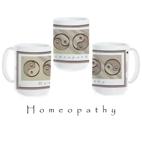 Yin Yang Coffee Mug "Metal" (Homeopathy)